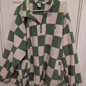 LE Lucy & Yak Stevie Fleece Green Check